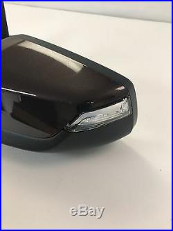 2016-2019 oem chevy malibu left side driver door mirror with blind spot 23214801