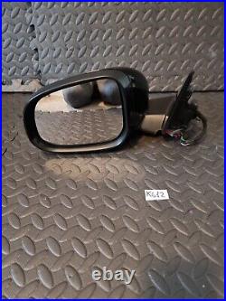 2016 Jaguar Xe Wing Mirror Power Folding Left Passenger Side In Black 21285001