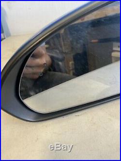 2017 2018 Hyundai Elantra Left Driver OEM Blue Side Mirror Assembly w Blind Spot