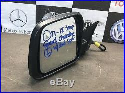 2017 2018 Jeep Grand Cherokee Left Side Mirror W / Blind Spot Used Oem