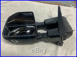 2017-2019 Ford F250 F350 F450 Left LH Driver Mirror Blind Spot OEM power LED tow
