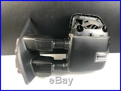 2017-2019 Ford F250 F350 F450 Left LH Driver Mirror WithCamera Blind Spot OEM 17