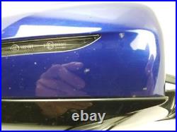 2017-21 F90 Bmw M5 Rh Door Wing Mirror Powerfold Blue Blind Spot Camera E1041404