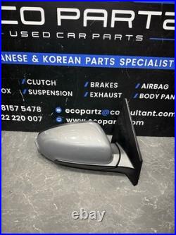 2018-2023 Hyundai Kona Wing Mirror Driver O/s Right Power Fold Blind Spot Grey