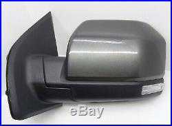 2018 Ford F150 Power Fold Mirror Left Blind Spot Monitor Magnetic Gray 17 18 19