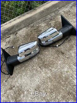 2019 2020 Dodge Ram 1500 (set) Loaded Door Mirror Blind Spot / Camera Oem