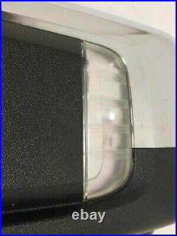 2019 2020 GMC Sierra CAMERA DRIVER Left Side Mirror BLIND SPOT Chrome OEM