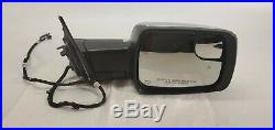 2019 DODGE RAM 1500 MIRROR PASSENGER RIGHT WithCAMERA BLIND SPOT 17 WIRES OEM
