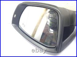 2019 On Volkswagen T-cross Door Wing Blind Spot Mirror Rh Side Black 2gn857502af