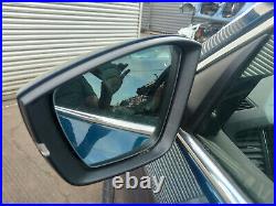 2019 Skoda Kodiaq Blue V5Q Passenger Left Side Wing Mirror Folding Blind Spot