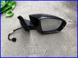 2019 VW T-CROSS RIGHT DRIVER O/S WING MIRROR BLIND SPOT / HEATED IN BLACK Lc9x