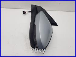 2019 Vw T-cross Left Passenger Wing Mirror Blind Spot / Heated In Silver La7w