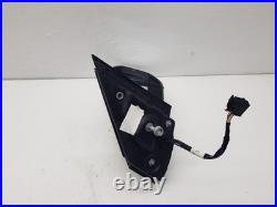 2019 Vw T-cross Right Driver O/s Wing Mirror Blind Spot / Heated In Silver La7w