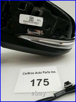 2020 2021 TOYOTA HIGHLANDER WithO COVER LEFT DRIVER SIDE MIRROR HEATED W BLINDSPOT