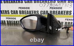 2023 Vauxhall Mokka B Passenger N/s Wing Mirror Powerfold Black 98358869 #ggv