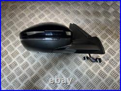 20-23 Vauxhall Corsa F Driver Off Side Power Fold Wing Mirror Black/blind Spot