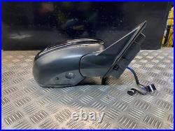20-23 Vauxhall Corsa F Driver Off Side Power Fold Wing Mirror Black/blind Spot