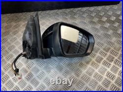 20-24 Peugeot 3008 Mk2 Driver Side Power Fold Wing Mirror Black Ktv/blind Spot