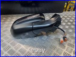 20-24 Peugeot 3008 Mk2 Driver Side Power Fold Wing Mirror Black Ktv/blind Spot