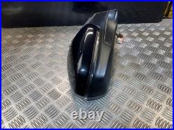 20-24 Peugeot 3008 Mk2 Driver Side Power Fold Wing Mirror Black Ktv/blind Spot