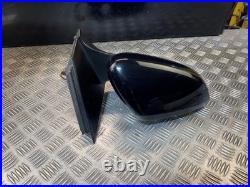 20-24 Peugeot 3008 Mk2 Driver Side Power Fold Wing Mirror Black Ktv/blind Spot