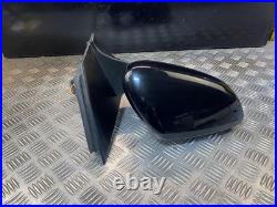 20-24 Peugeot 3008 Mk2 Driver Side Power Fold Wing Mirror Black Ktv/blind Spot
