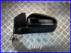20-24 Peugeot 3008 Mk2 Passenger Fold Wing Mirror Black Ktv/blind Spot Scratch