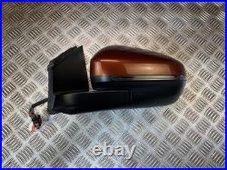20-24 Peugeot 3008 Mk2 Passenger Fold Wing Mirror Bronze Elg/blind Spot Scratch