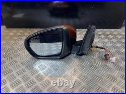 20-24 Peugeot 3008 Mk2 Passenger Fold Wing Mirror Bronze Elg/blind Spot Scratch
