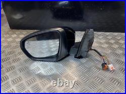 20-24 Peugeot 3008 Mk2 Passenger Side Fold Wing Mirror Black/blind Spot Scratch