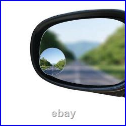 CAR UNIVERSAL BLIND SPOT MIRROR CONVEX WIDE VIEW ANGLE 45x37mm DS1