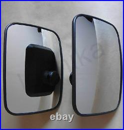 2 x Wide Angle Blind Spot Mirror IVECO EUROCARGO 65.9 80.12- 120.14 Heated 24V