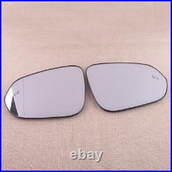 2pcs Side Heated Blind Spot Mirror Glass LH & RH Fit For Lexus RX NX RX350 300H