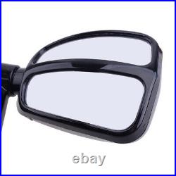 2pcs Universal Engine Hood Blind Spot Rearview Mirror Wide Angle Mirror Set