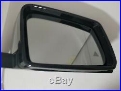 #77 Black For Mercedes 10 11 12 13 14 Right Side Passenger Mirror Blind Spot
