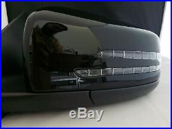 #78 BLACK LEFT DRIVER MIRROR WITH BLIND SPOT FIT mercedes 14 18 CLA250 CLA45