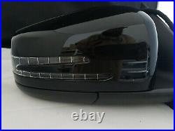 #78 PAINTED BLACK RIGHT MIRROR PASSENGER SIDE BLIND SPOT FIT Mercedes CLA250 CLA