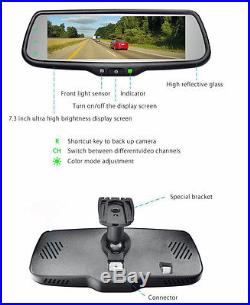 7.3 Rear View Mirror Monitors, Multi-View Backup Camera, (2) Blind Spot Cameras