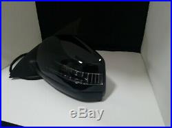 #91 Black Left Driver Side Mirror For Mercedes Gl450 Gl Class ML With Blind Spot