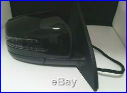 #91 Black Right Passenger Side Mirror For Mercedes Ml350 Gl350 With Blind Spot
