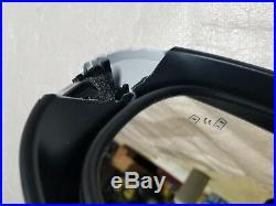 A565 2013-2018 LEXUS ES300H ES350 WHITE OEM LH POWER DOOR MIRROR With BLIND SPOT