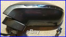 AUDI A7 S7 11-17 Blind spot Electric Wing Mirror NS Passenger Side Distance View