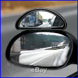Adjustable Blind Spot Mirrors Wing Car Driving Safety Clamp Wide Angle Towing