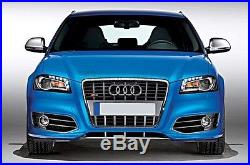 Audi-A3 S3 8P Full Chrome Finish Door Wing Mirror Caps Cover Case Housing S Line
