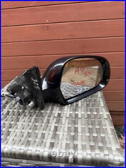 Audi A4 B8 Driver side Right Wing Mirror BLIND SPOT ALERT INDICATOR BLACK #325