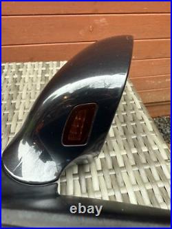 Audi A4 B8 Driver side Right Wing Mirror BLIND SPOT ALERT INDICATOR BLACK #325