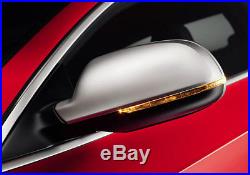 Audi A5 8T Aluminum Matt Finish Wing Mirror Door Caps Cover Case Housing S Line