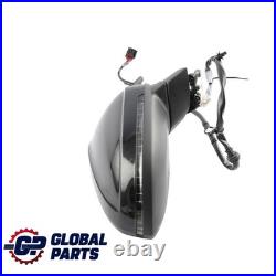 Audi A5 F5 Wing Mirror Heated Electric Auto Dip Right O/S Mythical Black Y9T