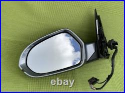 Audi A6 C7 Wing Mirror Passenger Side Mirror Left Side Blind Spot Folding 2017