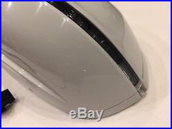 Audi A8 Driver Side Door Mirror OEM 2011 12 13 14 15 Withblind spot Indicator